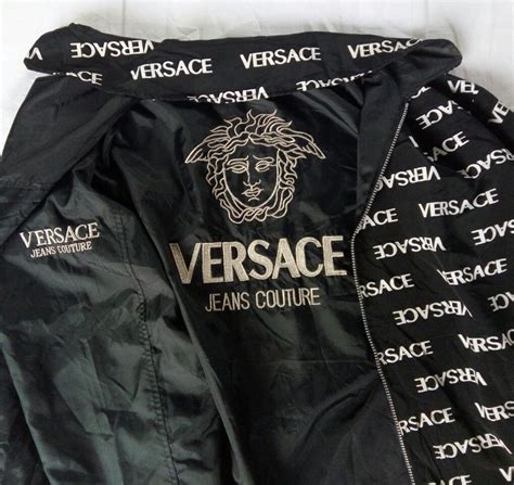 versace wintbeaker|Versace windbreaker jacket.